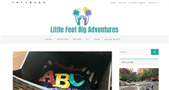 Desktop Screenshot of littlefeetbigadventures.com